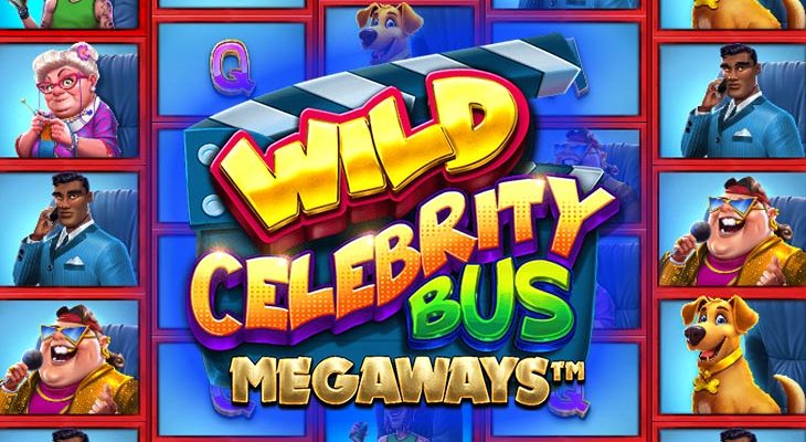 Slot machine Wild Celebrity Bus Megaways (Ônibus de celebridades selvagens Megaways)