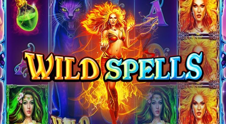 Slot machine Wild Spells (Feitiços Selvagens)