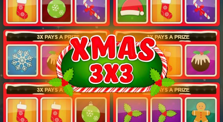 Slot machine Xmas 3x3