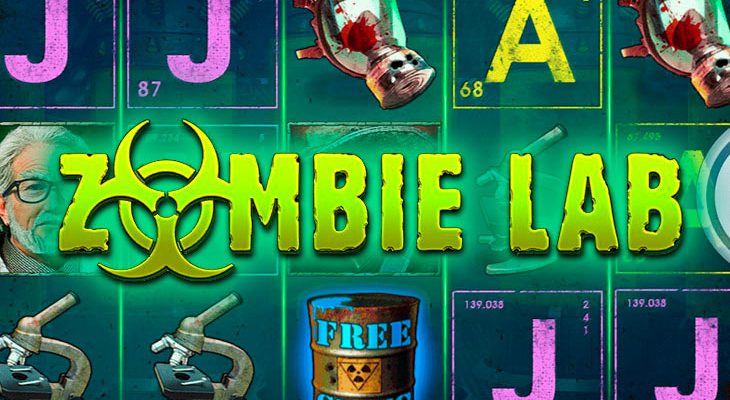 Slot machine Zombie Lab (Laboratório de Zumbis)